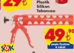 POLİSAN PLASTİK SİLİKON TABANCASI POLİSAN PLASTİK SİLİKON TABANCASI